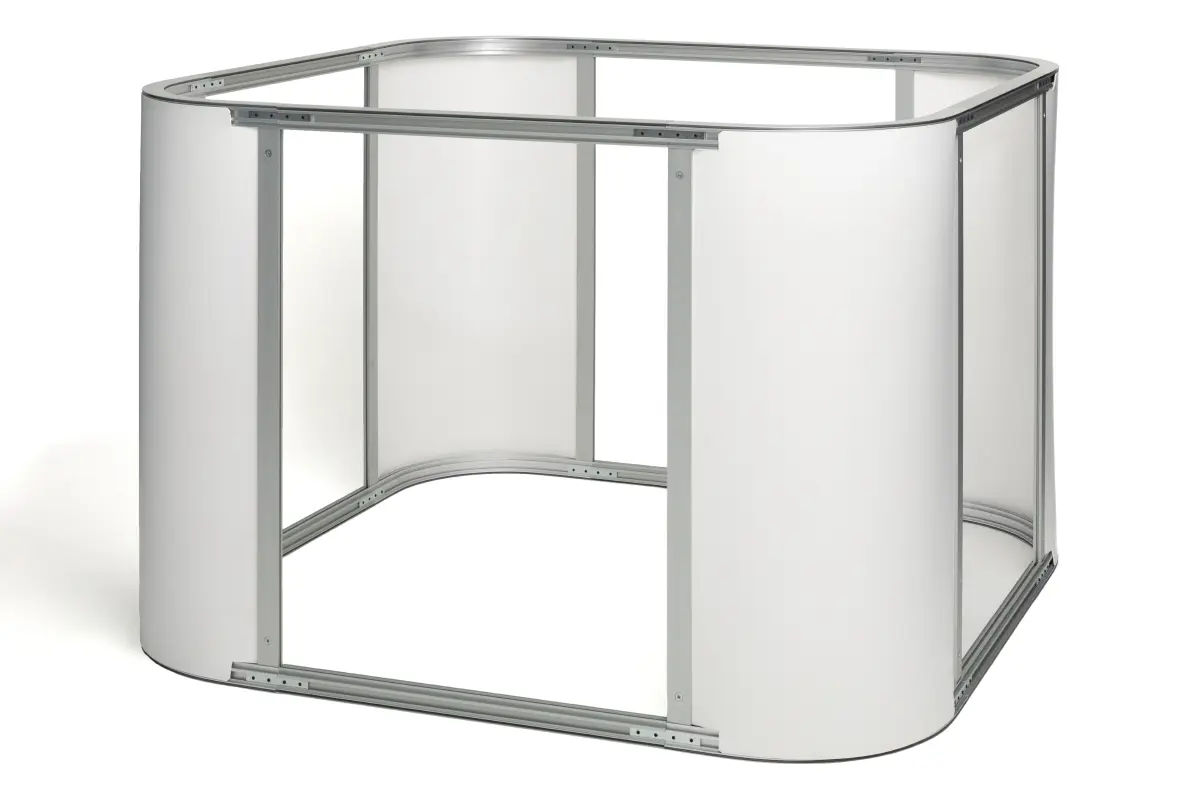 Aluminium R300 halo frame configuration